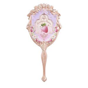 Flower Knows Violet Strawberry Rococo Hand Mirror Wisteria Purple NEW